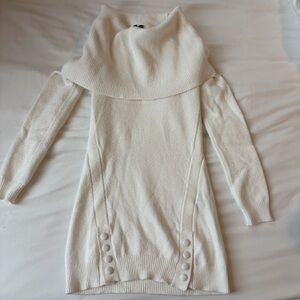 Le Chateau Ivory Knit Dress